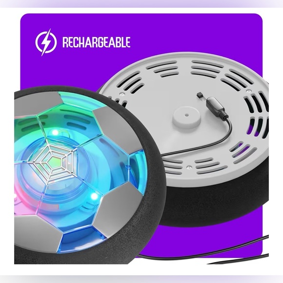 Ninja Blast Hover Rechargeable Soccer Ball Lights Up Brand New - Picture 7 of 12